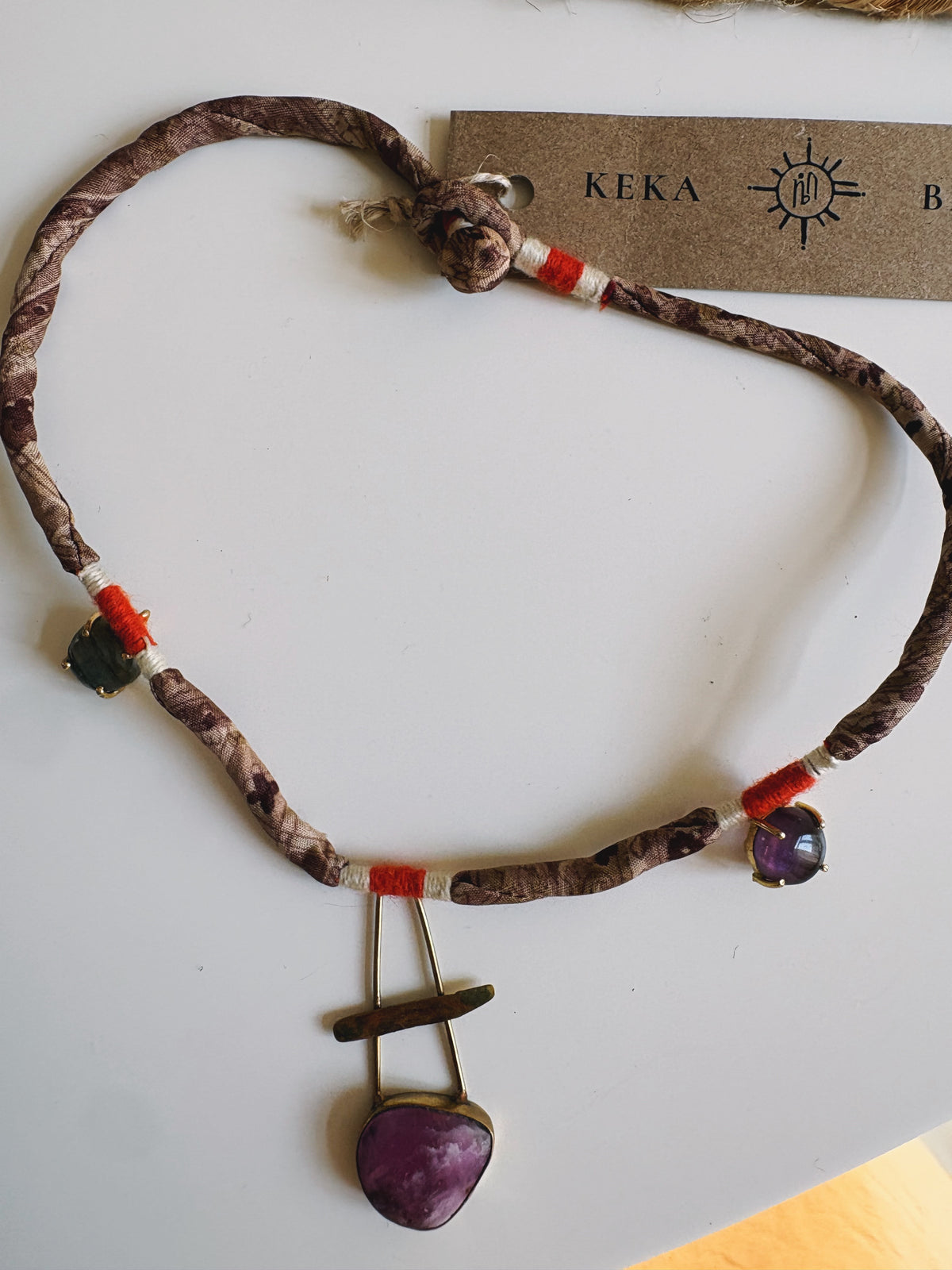 Short Necklace with Charms
