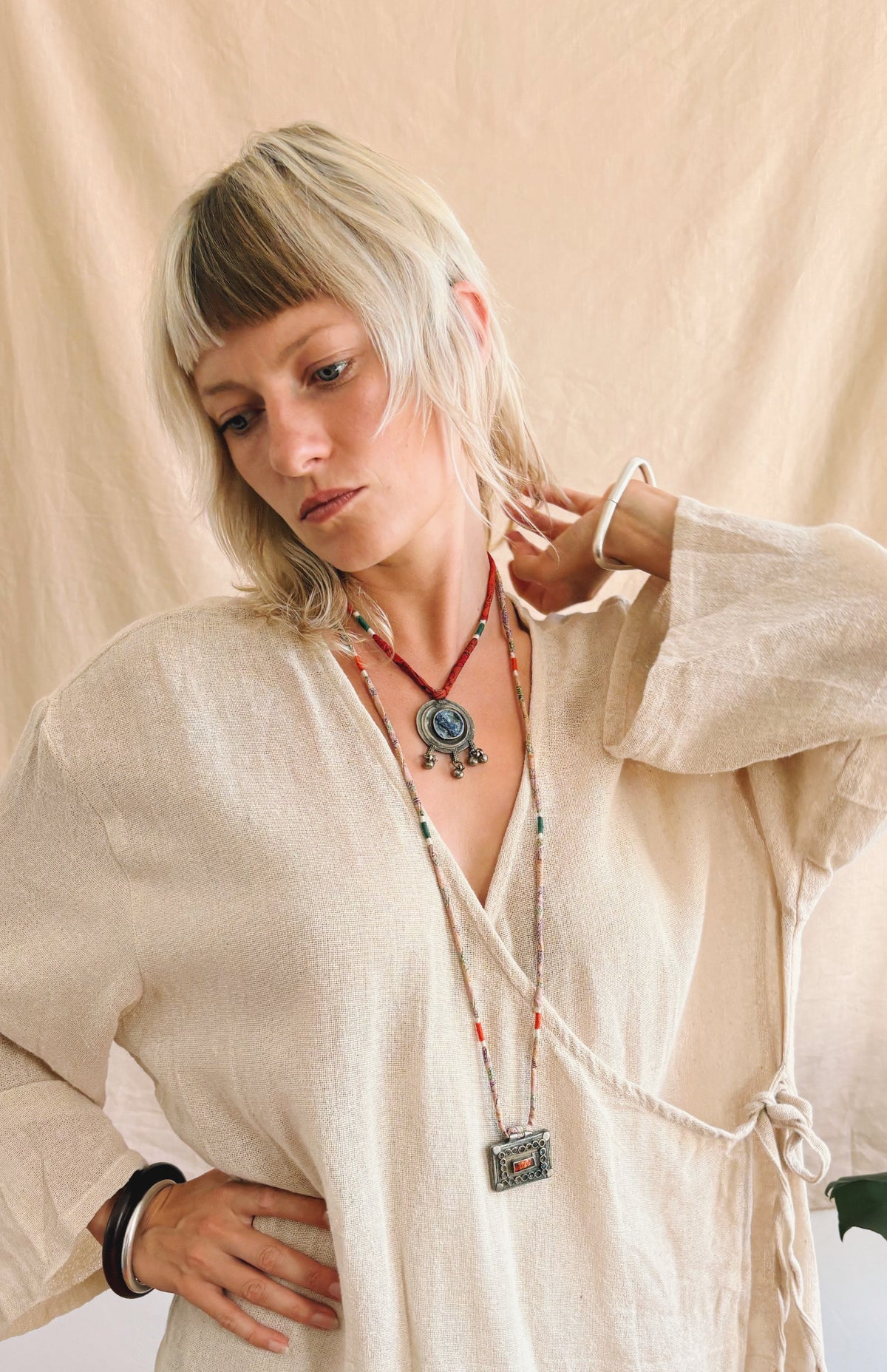 Long Necklace with Talisman I