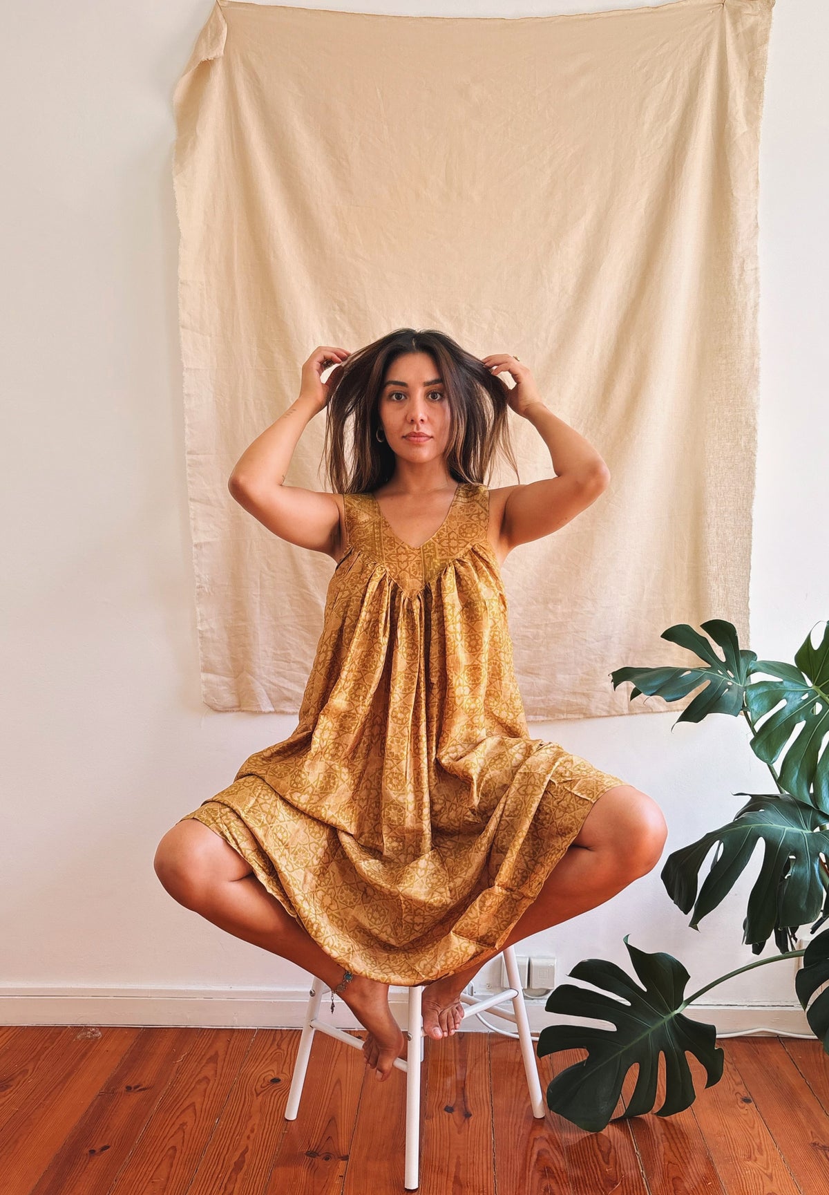 Silk Maxi Dress I